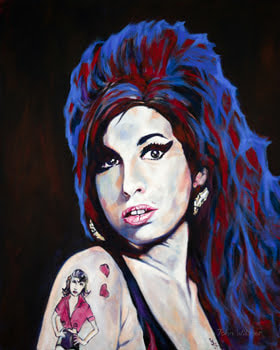 Amy Winehouse, 76cm x 61cm