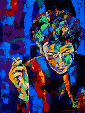 Bob Dylan, 61cm x 46cm