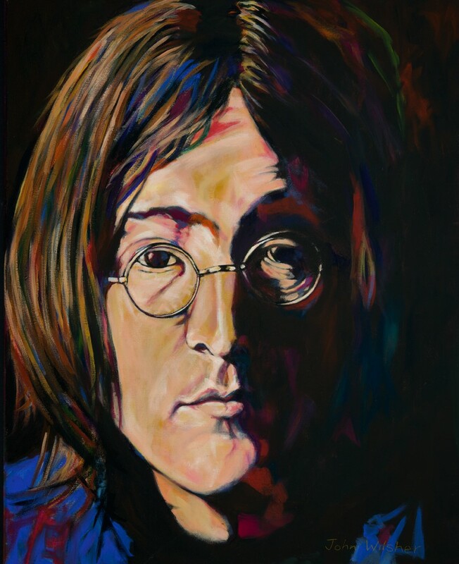 John Lennon, 76cm x 61cm