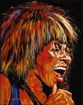 Tina Turner, 76cm x 61cm